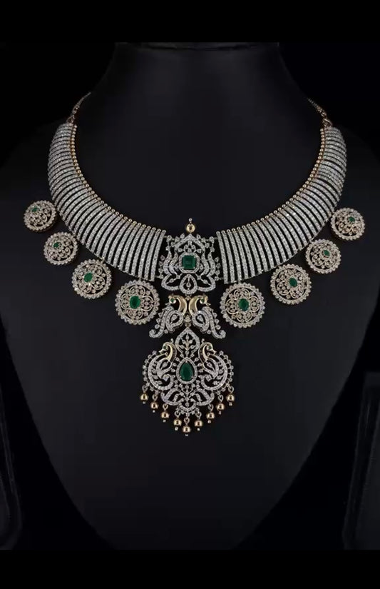 Tussi necklace 925 silver jewelry 22k gold plated - SHABURIS