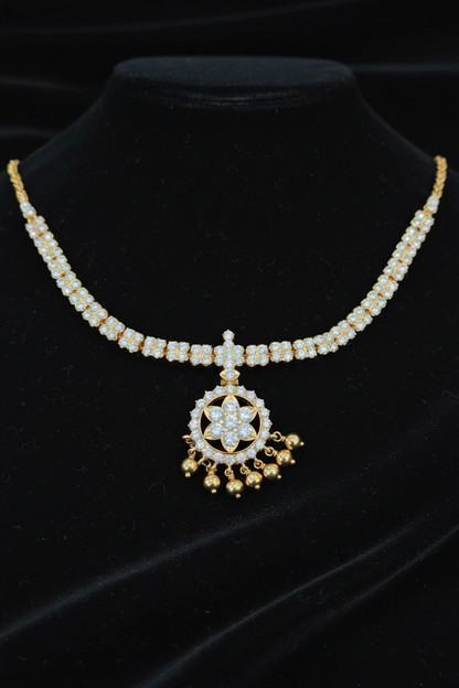 Addiga Necklace Diamond Necklace Cocktail Necklace Cocktail Jewelry Cocktail Earrings 925 silver jewelry- SHABURIS (Copy)