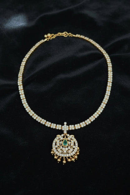Addiga Necklace Diamond Necklace Cocktail Necklace Cocktail Jewelry Cocktail Earrings 925 silver jewelry- SHABURIS