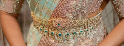 Diamond Vaddanam,South Indian Jewelry,Vaddanam,Kids Vaddanam,hip chain,diamond vaddanam,pure Silver indian jewelry  - SHABURIS