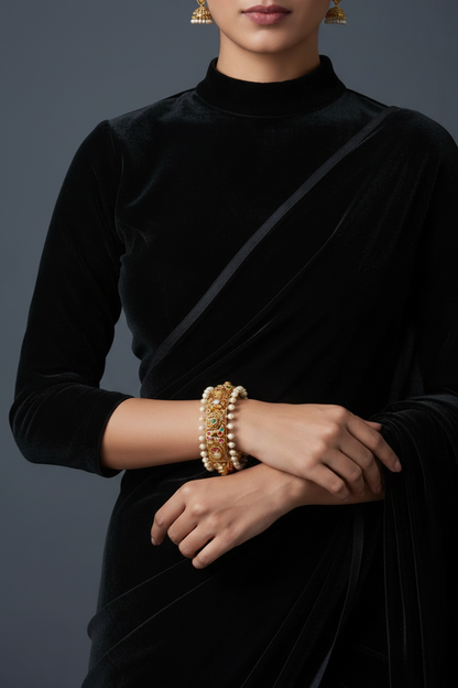 Nakshi Bangles antique gold bangles,Pure Silver Jewellery 22kt gold jewelry -SHABURIS