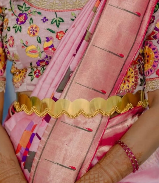 Plain gold Vaddanam,South Indian Jewelry,Vaddanam,Kids Vaddanam,hip chain,diamond vaddanam,pure Silver indian jewelry  - SHABURIS