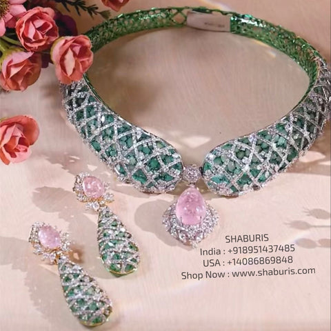 Golconda lotus necklace deals