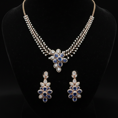 Cocktail Necklace Cocktail Jewelry Cocktail Earrings Polki necklace 925 silver jewelry- SHABURIS