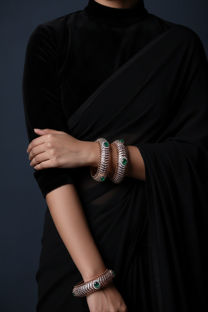 Diamond bangles polki Jewelry,Pure Silver Jewellery Indian ,diamond bangles kundan jewelry,south indian bridal jewelry-SHABURIS