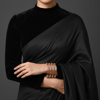Diamond Bangles - 925 Silver Jewelry - 22ct Gold Plated - CZ Bangles - South indian diamond Bangles design