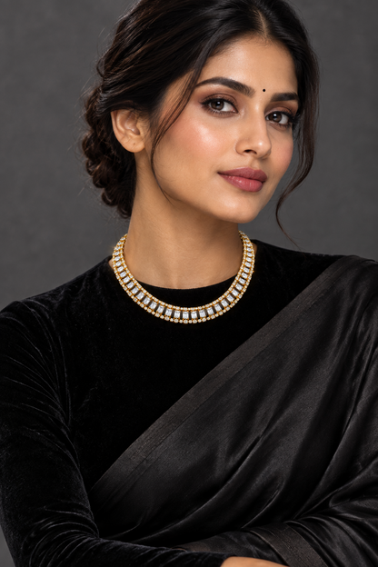 Cocktail Necklace Diamond Necklace destination jewelry rubies emeralds bridal diamond necklace indian jewelry designs silver jewelry wedding jewelry - SHABURIS