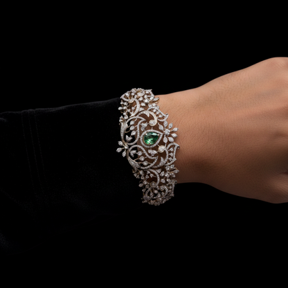 Diamond bangles polki Jewelry,Pure Silver Jewellery Indian ,diamond bangles kundan jewelry,south indian bridal jewelry-SHABURIS