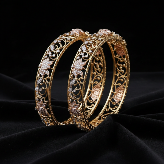 Diamond bangles polki Jewelry,Pure Silver Jewellery Indian ,diamond bangles kundan jewelry,south indian bridal jewelry-SHABURIS