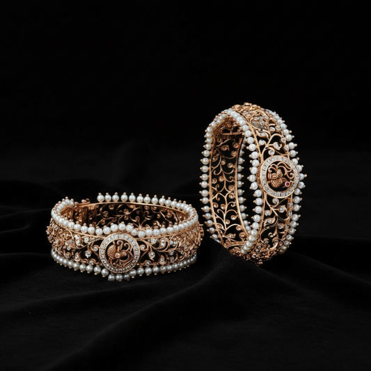 Diamond bangles polki Jewelry,Pure Silver Jewellery Indian ,diamond bangles kundan jewelry,south indian bridal jewelry-SHABURIS
