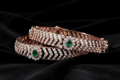 Diamond Bangles gold bangles,Pure Silver Jewellery 22kt gold jewelry -SHABURIS