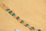 Emerald & Coral Beads necklace SHABURIS