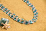 Blue beads necklace SHABURIS