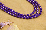 Amethyst Beads necklace SHABURIS