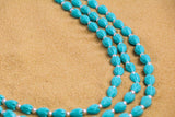 Aqua Beads necklace SHABURIS