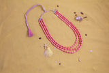 Rose Coral Beads necklace SHABURIS