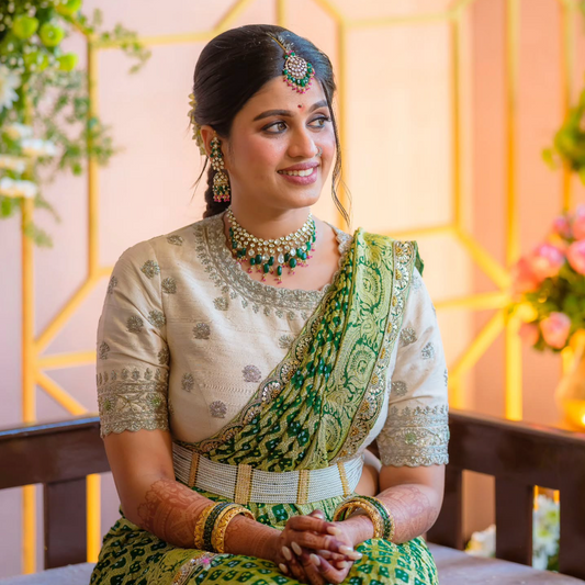 Pearl Vaddanam,silver jewelry ,silver jewellery ,22k gold plated jewelry ,South Indian Jewelry,Vaddanam,Kids Vaddanam,hip chain,diamond jewelry,pure Silver indian jewelry - SHABURIS