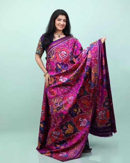 Patola saree with blouse