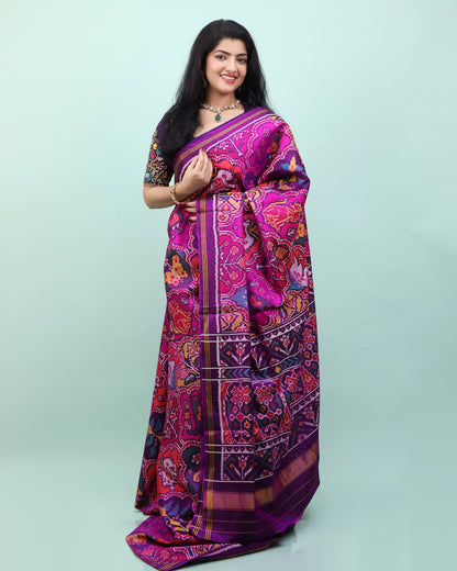 Patola saree with blouse