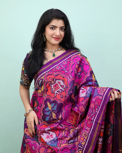 Patola saree with blouse