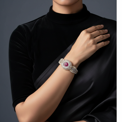 Indian Jewellery Designs,South Indian Jewellery,South Indian Jewelry,Bracelet Bangle,latest indian jewellery Designs - NIHIRA-SHABURIS