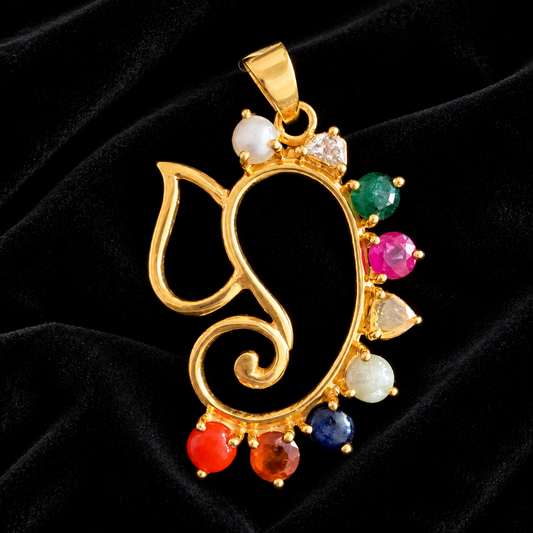 Latest Indian Jewelry,Pure Silver Jewellery Indian ,Ganesha pendent,charm jewelry,Indian Bridal,Indian Wedding Jewelry-NIHIRA-SHABURIS