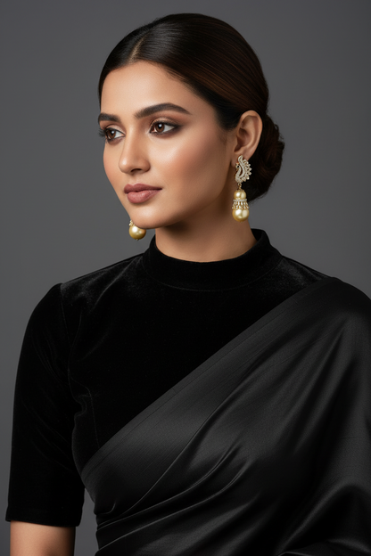 Peacock Earrings Diamond Earrings Diamond Studs 925 Silver Jewelry Silver Earrings - SHABURIS