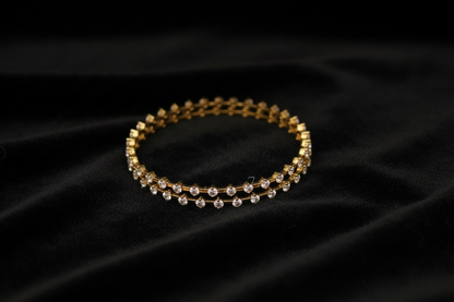 Kids Indian Jewelry,South Indian Jewelry,silver indian Bangles,pure silver Swaroski Bangles,Indian Wedding Jewelry -NIHIRA-SHABURIS