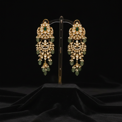 Chandbalis silver Earrings 925 Silver Jewelry - SHABURIS