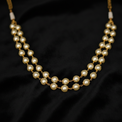 Pure Silver Jewellery Indian ,pearl polki Necklace, Indian Necklace,Indian Bridal,Indian Wedding Jewelry,pure Silver jewelry-NIHIRA-SHABURIS