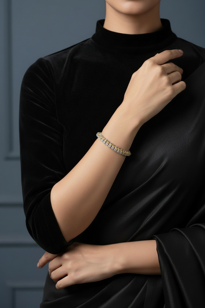 Diamond bangle indian,South Indian jewelry,Pure silver diamond pendent,swarovski bangle,Indian bangles -NIHIRA-SHABURIS
