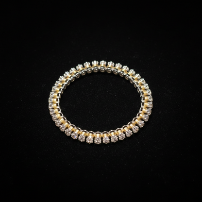 Diamond bangle indian,South Indian jewelry,Pure silver diamond pendent,swarovski bangle,Indian bangles -NIHIRA-SHABURIS