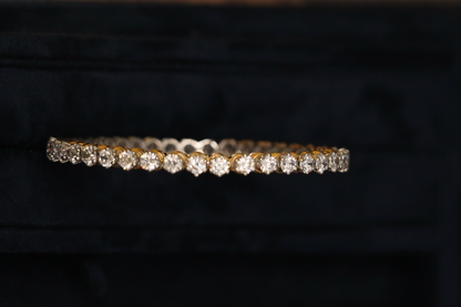 Diamond bangle indian,South Indian jewelry,Pure silver diamond pendent,swarovski bangle,Indian bangles -NIHIRA-SHABURIS
