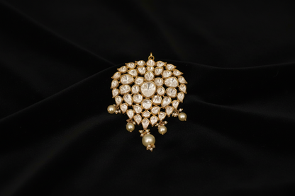 Pure Silver Jewellery Indian ,pearl polki Necklace, Indian Necklace,Indian Bridal,Indian Wedding Jewelry,pure Silver jewelry-NIHIRA-SHABURIS