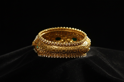 Diamond bangle indian,South Indian jewelry,Pure silver diamond bangles ,swarovski bangle,Indian bangles -NIHIRA-SHABURIS