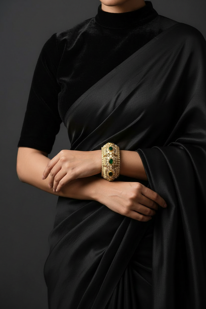 Diamond bangle indian,South Indian jewelry,Pure silver diamond bangles ,swarovski bangle,Indian bangles -NIHIRA-SHABURIS