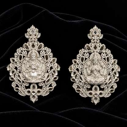 Ganesha Pendent choker,jali work,vinayaka antique jewelry,jaali work chain,lyte weight choker necklace,lord ganesha
