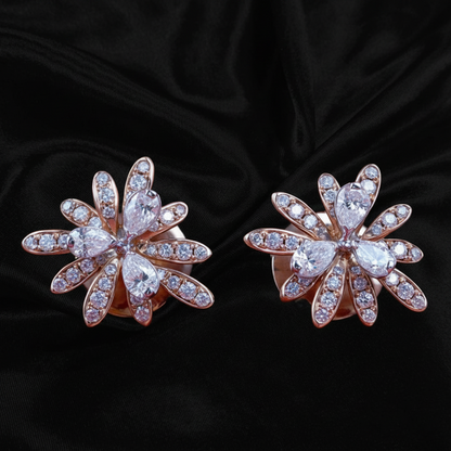 Polki Studs Polki Earrings Cocktail Earrings Diamond Studs Diamond Earrings Simple Studs Pearl Studs 925 Silver Earrings Silver Jewelry - SHABURIS