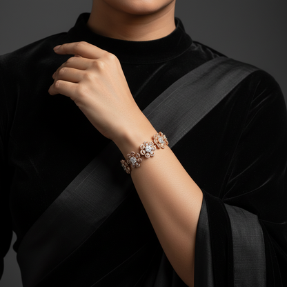 Diamond bangles,Pure Silver jewelry Indian ,Polki Bangles, Indian gold,Indian Bridal,Indian Wedding Jewelry-NIHIRA-SHABURIS