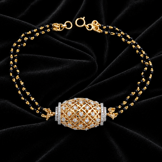 Nallapusalu,black beads,mangalasutram jewelry,black beaf necklace,black diamond gems,pure silver simple necklace -SHABURIS