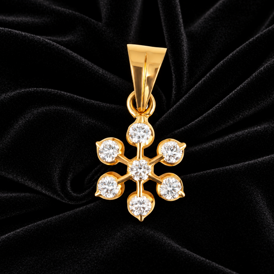 Diamond Pendant indian,South Indian jewelry,Pure silver diamond pendent,swarovski Pendent,Indian Wedding Jewelry -NIHIRA-SHABURIS