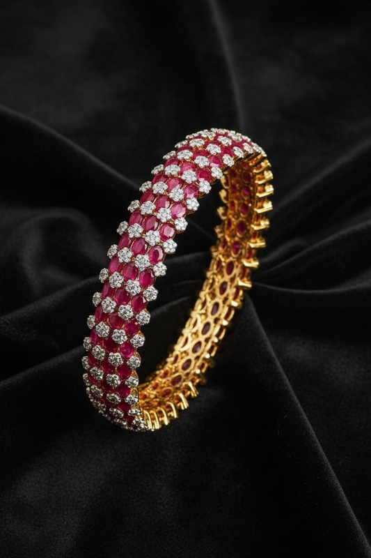 Polki bangles polki Jewelry,Pure Silver Jewellery Indian ,diamond bangles kundan jewelry,south indian bridal jewelry-NIHIRA-SHABURIS