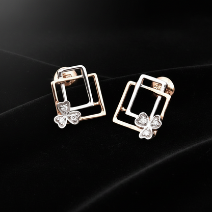 Polki Studs Polki Earrings Cocktail Earrings Diamond Studs Diamond Earrings Simple Studs Pearl Studs 925 Silver Earrings Silver Jewelry - SHABURIS