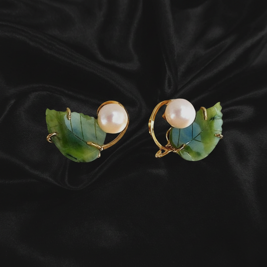 Polki Studs Polki Earrings Cocktail Earrings Diamond Studs Diamond Earrings Simple Studs Pearl Studs 925 Silver Earrings Silver Jewelry - SHABURIS