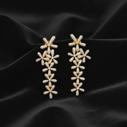 Polki Studs Polki Earrings Cocktail Earrings Diamond Studs Diamond Earrings Simple Studs Pearl Studs 925 Silver Earrings Silver Jewelry - SHABURIS