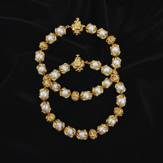 Pearl bangle,polki diamond bangle,Pure silver south sea pearl bangle Indian bangle ,statement jewelry,pendent ,Moissanite-NIHIRA-SHABURIS