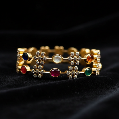 Diamond Jewelry,Pure Silver Jewelry Indian ,Diamond bangles,Indian bangles,Indian Bridal,Indian Wedding Jewelry-SHABURIS jewelry