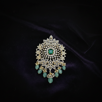 Ruby pendant bead jewelry gemstone jewelry polki diamond emerald necklace pure silver jewelry south indian gold jewelry sets -SHABURIS