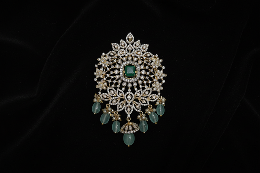 Ruby pendant bead jewelry gemstone jewelry polki diamond emerald necklace pure silver jewelry south indian gold jewelry sets -SHABURIS