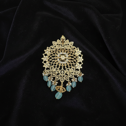 Ruby pendant bead jewelry gemstone jewelry polki diamond emerald necklace pure silver jewelry south indian gold jewelry sets -SHABURIS